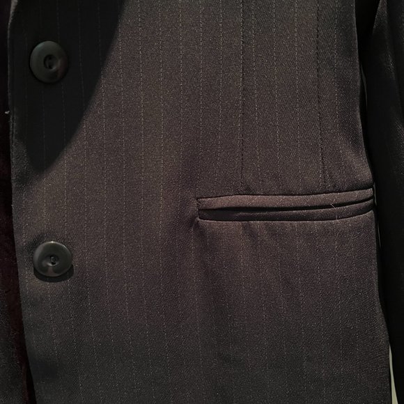 BEECHERS BROOK vintage pinstriped suit jacket - Medium - Picture 5 of 6